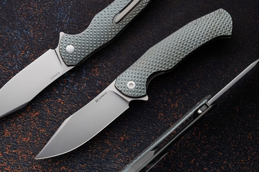 FOLDING KNIFE FOLDER MANTIS #0442 MAGNACUT HERMAN KNIVES