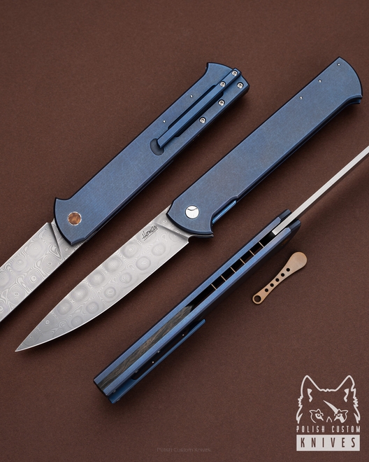 FOLDING KNIFE SYGNATHUS STAINLESS DAMASCUS ZLADINOX ZDI-1016