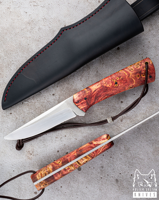 HUNTING KNIFE TOPOL 3 K110 POPLAR GARUCHI KNIVES