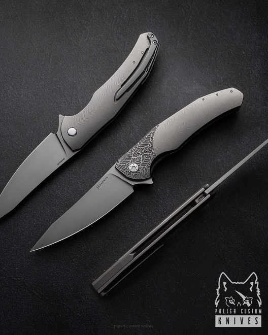 FOLDING KNIFE FOLDER ISHTAR #0847 MAGNACUT HERMAN KNIVES