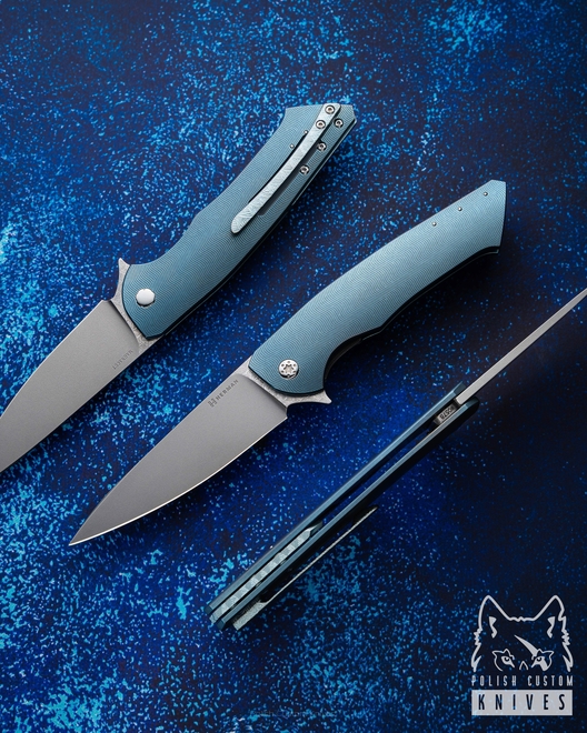 FOLDING KNIFE FOLDER SLIM #0578 MAGNACUT HERMAN KNIVES