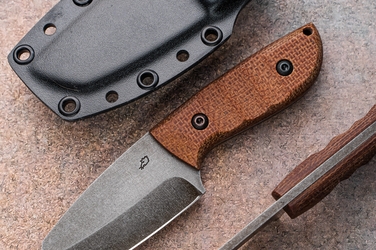 EDC NECK SURVIVAL KNIFE SHEEPFOOT OVELHA MICARTA O2 K720 RATO KNIVES