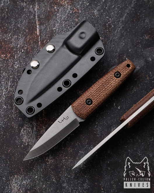 EDC NECK KNIFE MINI PUKKO MICARTA LKW