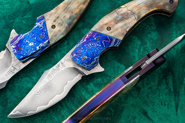 FOLDING KNIFE GOLDEN AGE OF ADVENTURES 1 VERIZHNIKOV & MICHO COLLABORATION