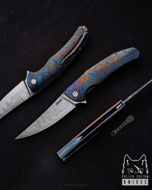 FOLDING KNIFE FOLDER ISHTAR 6 GRIMAKO TIMASCUS HERMAN