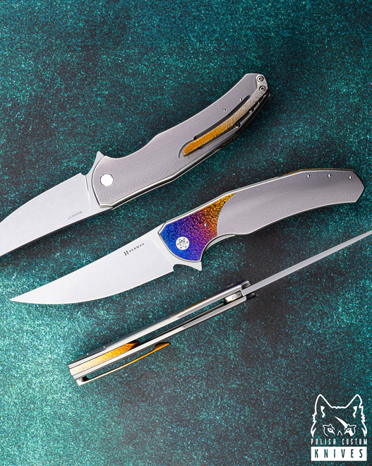 FOLDING KNIFE FOLDER ISHTAR #0737 MAGNACUT HERMAN KNIVES