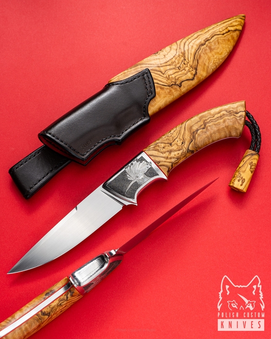 HUNTING KNIFE HOOPOE 1 NOWODWORSKI