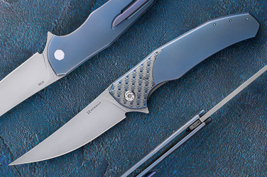 FOLDING KNIFE FOLDER ISHTAR #0703 M398 HERMAN KNIVES
