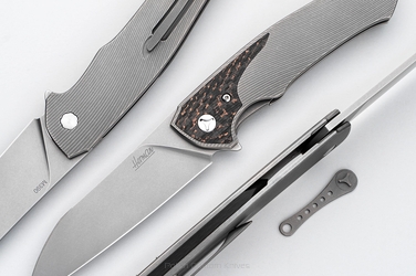 FOLDING KNIFE OVIUM 15 M390 HERMAN 