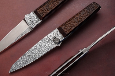 FOLDING KNIFE FOLDER URAKOV "ARIZONA GHOST" PIMPED BY MICHO