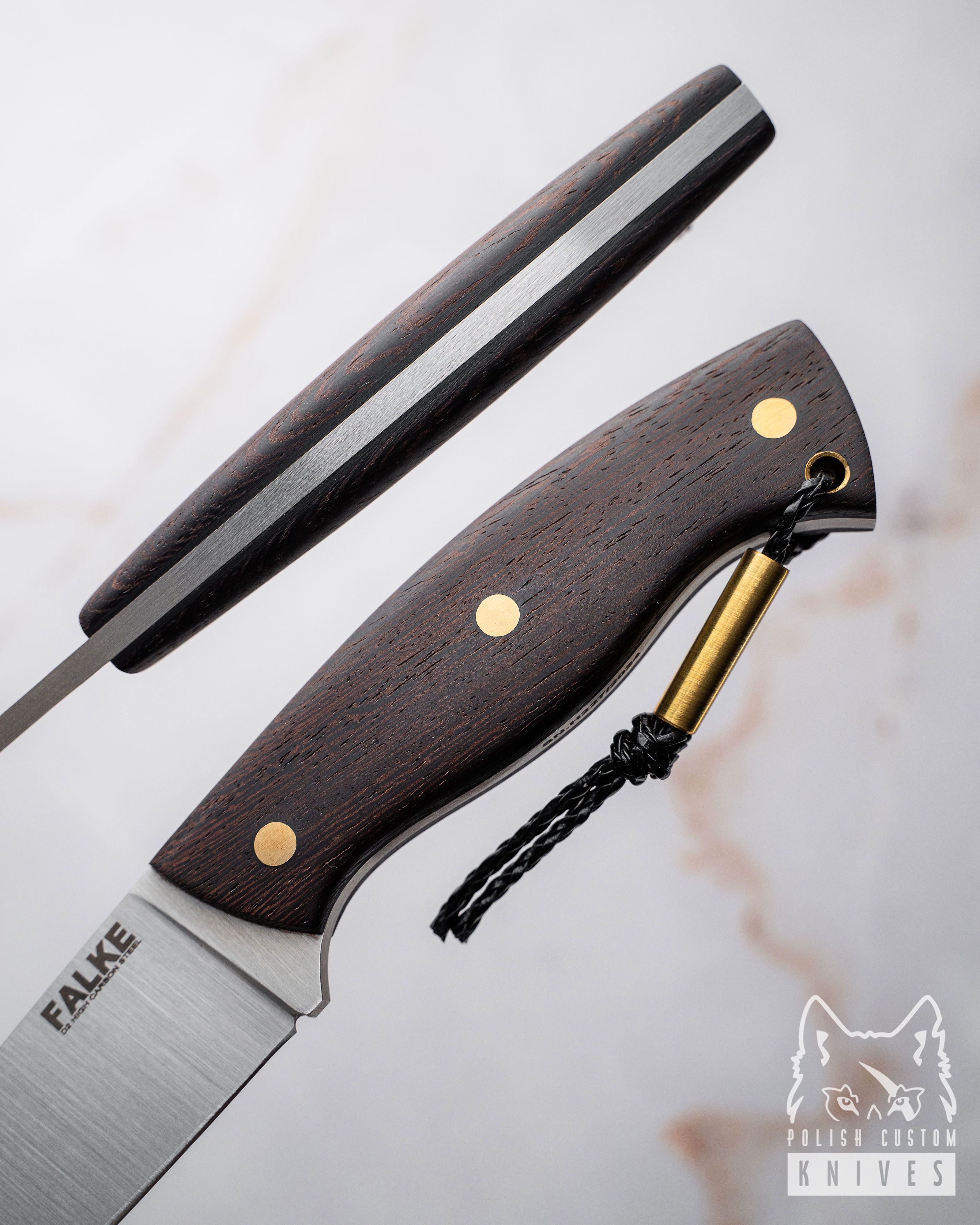Buy HUNTING KNIFE HUNTER STANDARD HS 226 K110 AFRICAN WENGE FALKE