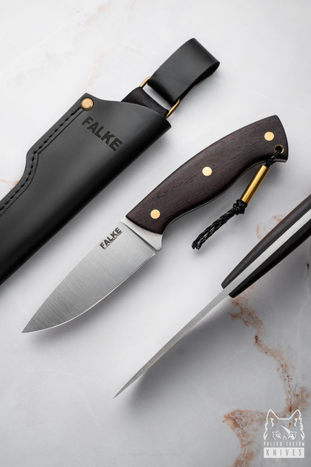 HUNTING KNIFE HUNTER STANDARD  HS 226 K110 AFRICAN WENGE FALKE