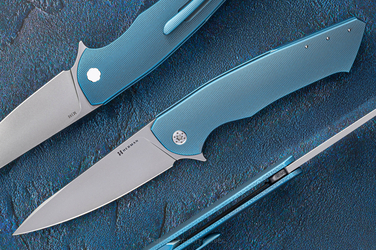 FOLDING KNIFE FOLDER SLIM #0469 M398 HERMAN KNIVES