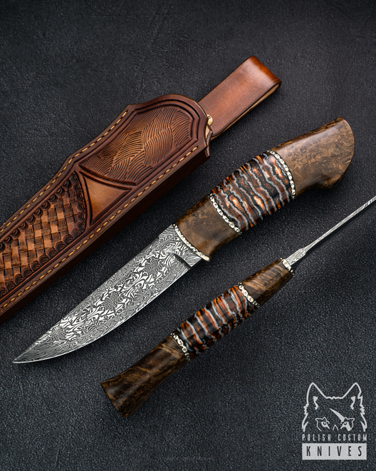 HUNTING KNIFE LEGENDS MAMMOTH HERITAGE  1