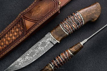 HUNTING KNIFE LEGENDS MAMMOTH HERITAGE  1