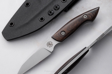 EDC NECK KNIFE COVID 5 CPM S90V MICARTA G-CUSTOM