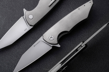 FOLDING KNIFE FOLDER VESPERTILIO #0170 M398 HERMAN KNIVES