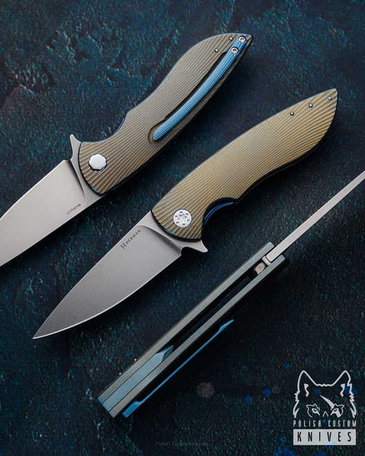 FOLDING KNIFE FOLDER MICRO STING 240 MAGNACUT HERMAN KNIVES