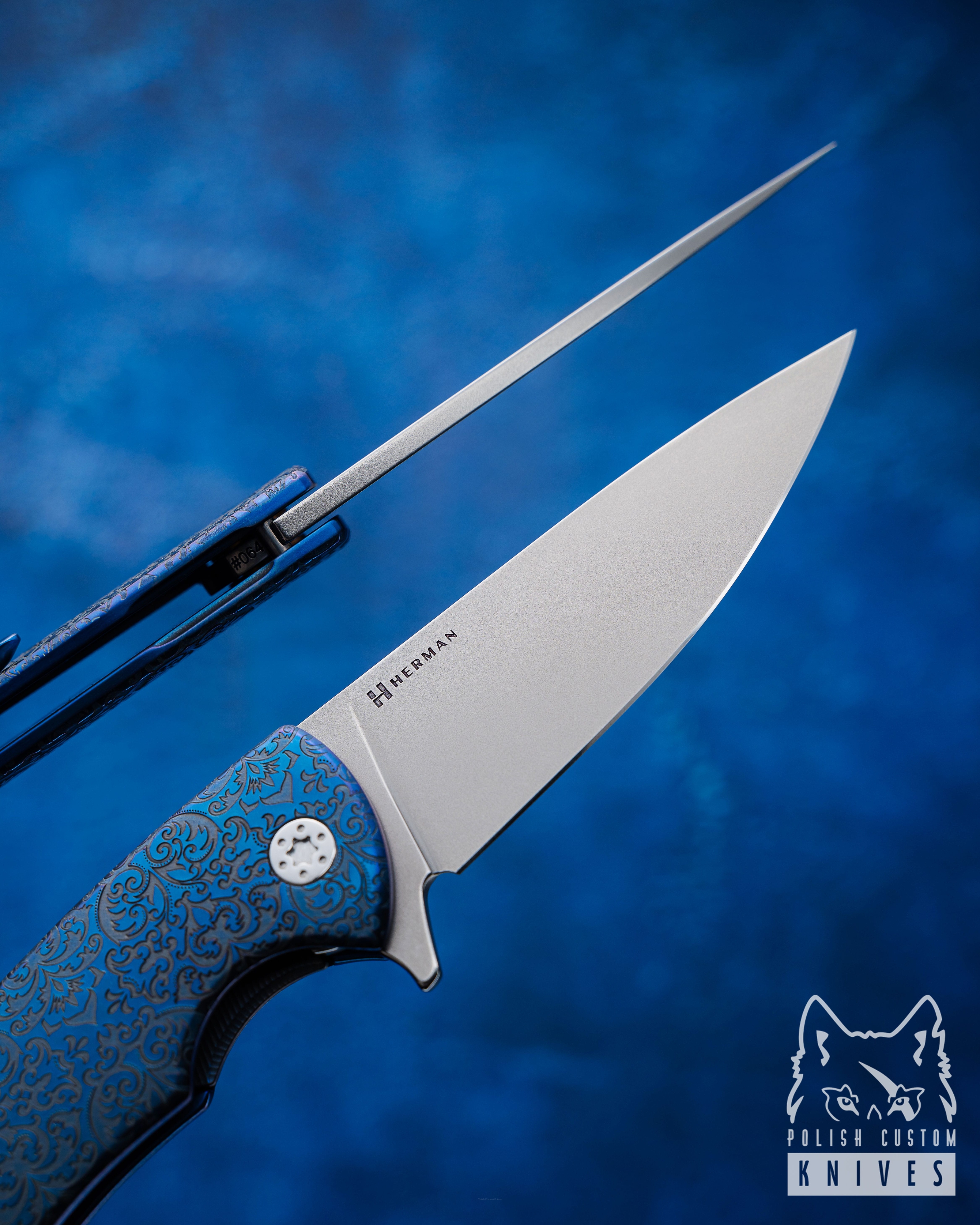 Buy FOLDING KNIFE FOLDER STING 642 LEFTY M398 HERMAN KNIVES