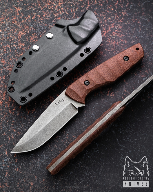 HUNTING KNIFE DROMADER MEDIUM MICARTA  LKW