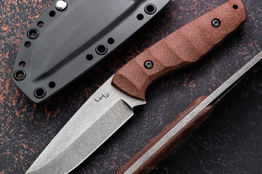 HUNTING KNIFE DROMADER MEDIUM MICARTA  LKW