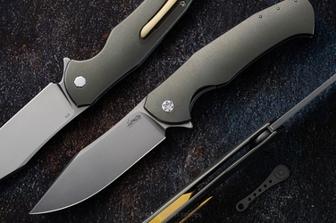 FOLDING KNIFE FOLDER MANTIS 14 M390 HERMAN 