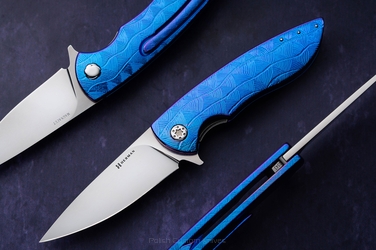 FOLDING KNIFE FOLDER MICRO STING #0343 MAGNACUT HERMAN KNIVES