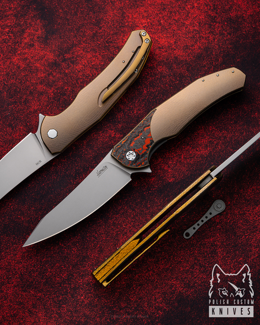 FOLDING KNIFE FOLDER ISHTAR 195 M390 HERMAN