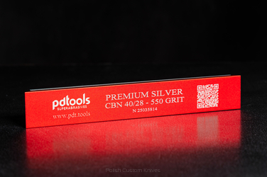 PDTOOLS PREMIUM SILVER SHARPENING STONE – 550 GRIT