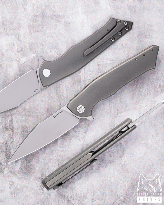 FOLDING KNIFE FOLDER BEE #0111 M398 HERMAN KNIVES