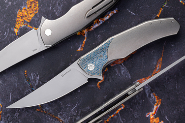FOLDING KNIFE FOLDER ISHTAR #0704 M398 TESSERACT HERMAN KNIVES