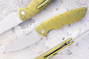 FOLDING KNIFE FOLDER STING #0831 MAGNACUT VALLEY OF KINGS HERMAN KNIVES