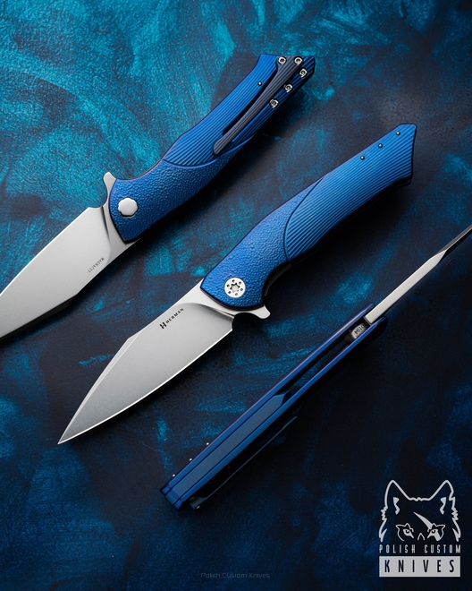 FOLDING KNIFE FOLDER BEE #0194 MAGNACUT HERMAN KNIVES