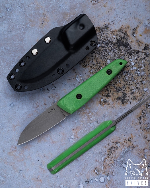 EDC KNIFE BUG G10 N690 GREEN LKW