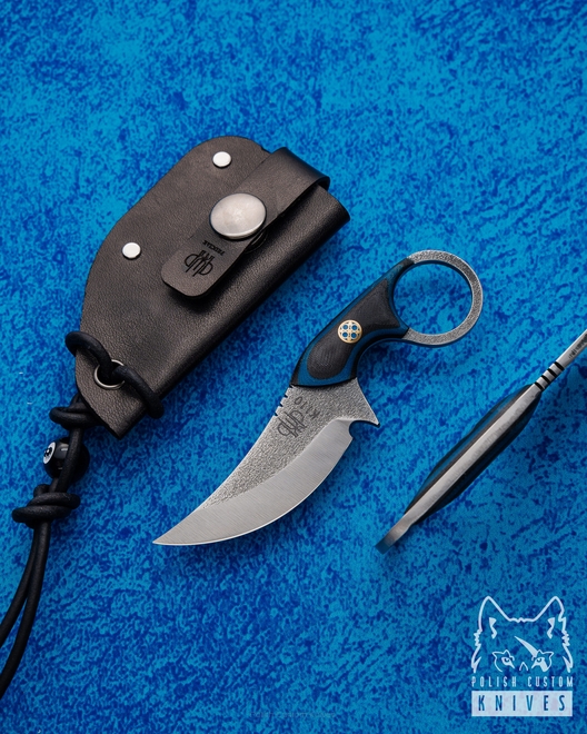 NECK EDC KNIFE SULTAN 46 K110 MICARTA PRUCIAK
