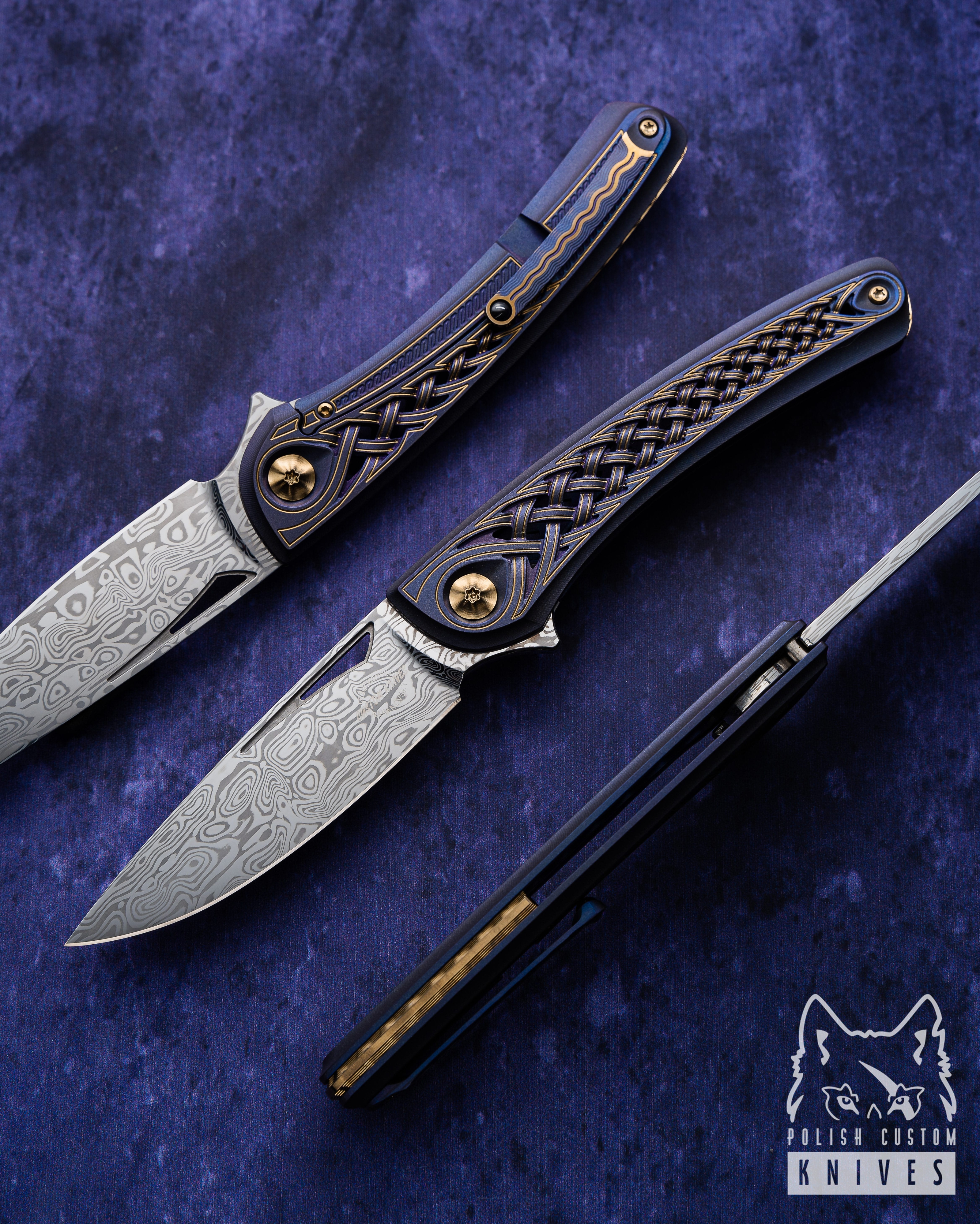 Buy FOLDING KNIFE FOLDER MINOS #35 DAMASTEEL LESBAR