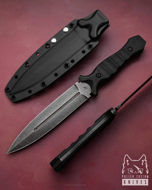 TACTICAL KNIFE DAGGER PUNHELO 1 O2 G10 RATO KNIVES