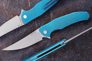 FOLDING KNIFE FOLDER ISHTAR #0808 M390 HERMAN KNIVES