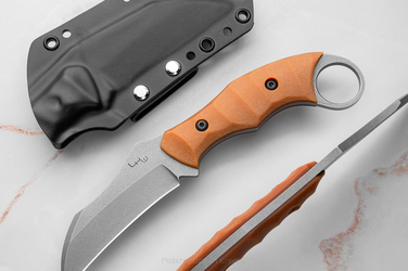 TACTICAL EDC KNIFE  PRIMAL HUNTER G10 BRONZE N690 LKW KNIVES