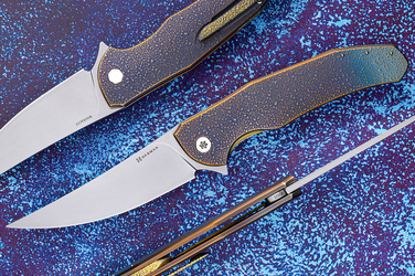 FOLDING KNIFE FOLDER ISHTAR #0820 MAGNACUT HERMAN KNIVES