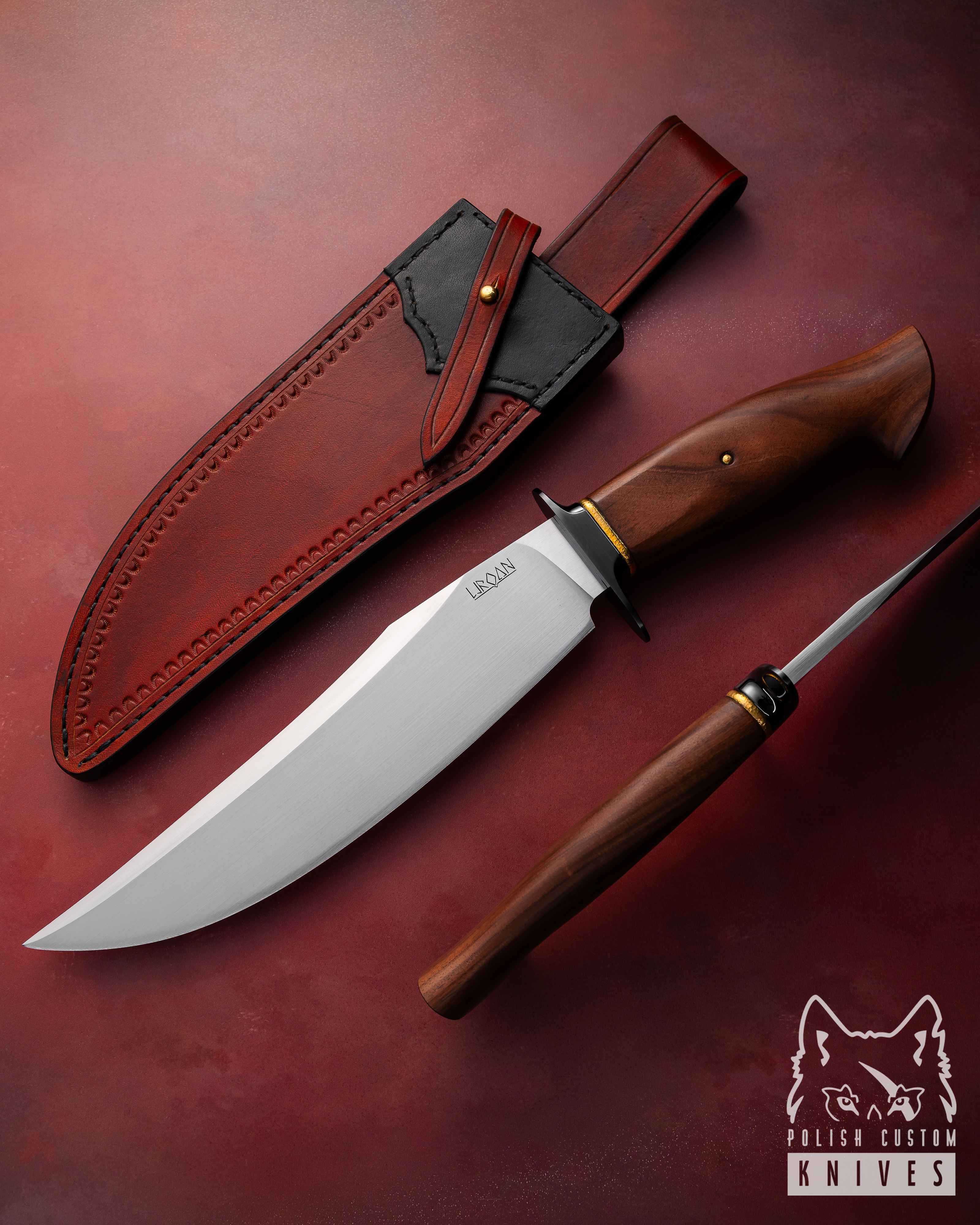 9 inch Recurve Bowie Knife (Handy)