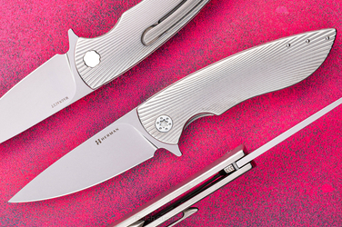 FOLDING KNIFE FOLDER MICRO STING #0333 MAGNACUT HERMAN KNIVES