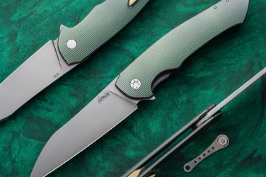 FOLDING KNIFE FOLDER OVIUM v2 27 M398 HERMAN KNIVES