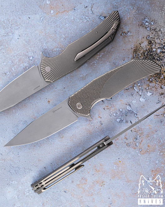 FOLDING KNIFE FOLDER DRAGONFLY #0447 MAGNACUT HERMAN KNIVES