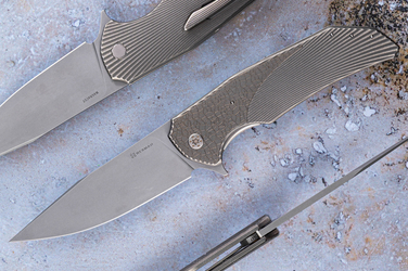 FOLDING KNIFE FOLDER DRAGONFLY #0447 MAGNACUT HERMAN KNIVES