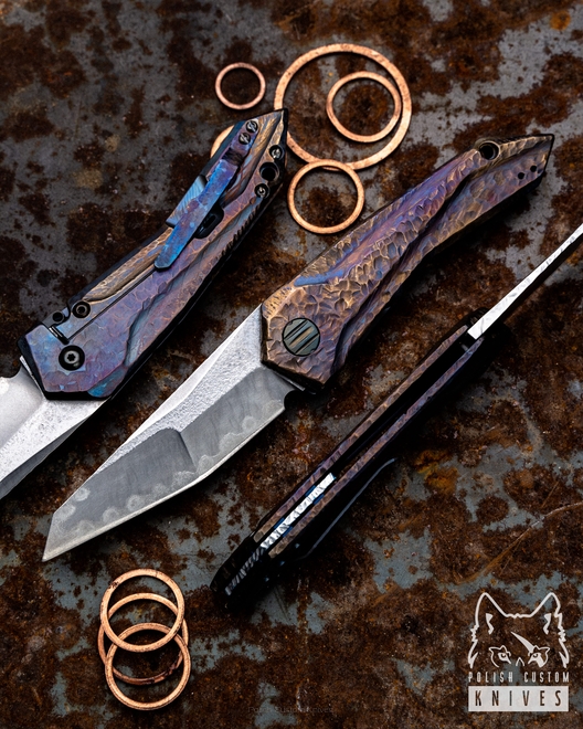 FOLDING KNIFE ZT 0055  PIMPED by MICHO