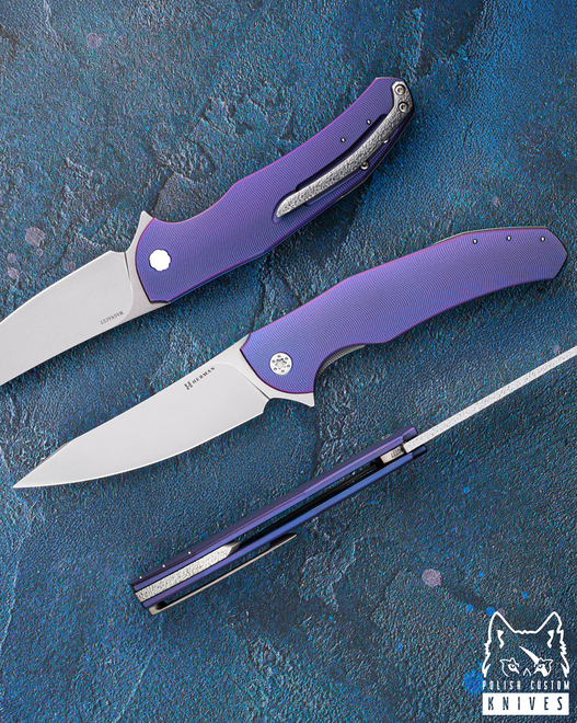 FOLDING KNIFE FOLDER ISHTAR #0777 MAGNACUT HERMAN KNIVES