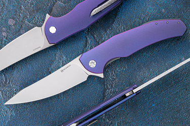 FOLDING KNIFE FOLDER ISHTAR #0777 MAGNACUT HERMAN KNIVES