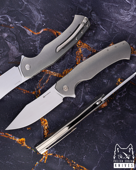 FOLDING KNIFE FOLDER MANTIS #0342 MAGNACUT HERMAN KNIVES