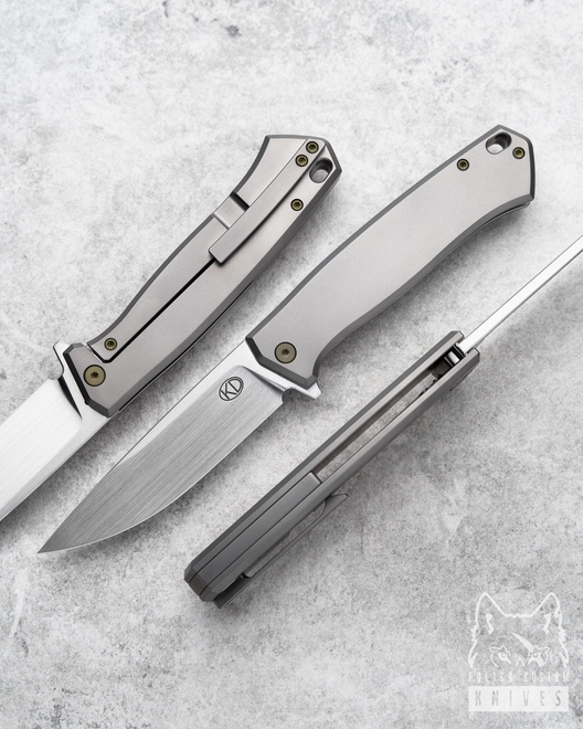 FOLDING KNIFE FOLDER ARSEN GOLD HARDWARE 1 KD